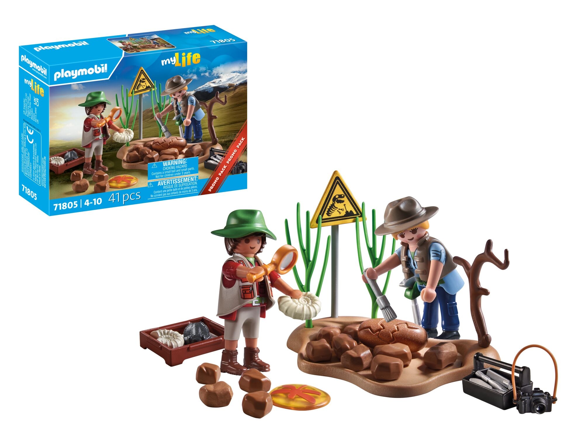 Excavación paleontológica Playmobil 2