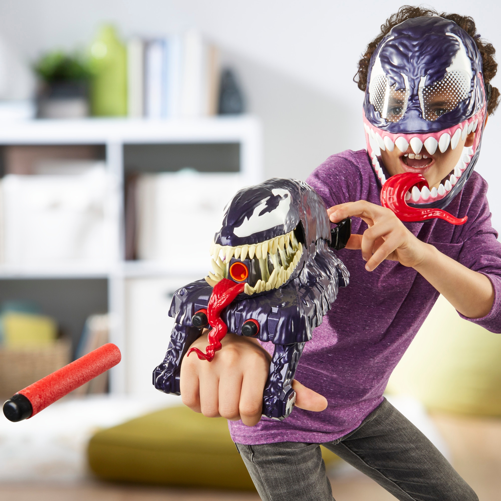 Lanzador de ataque de Spider-Man VenomVersus Marvel Hasbro 9