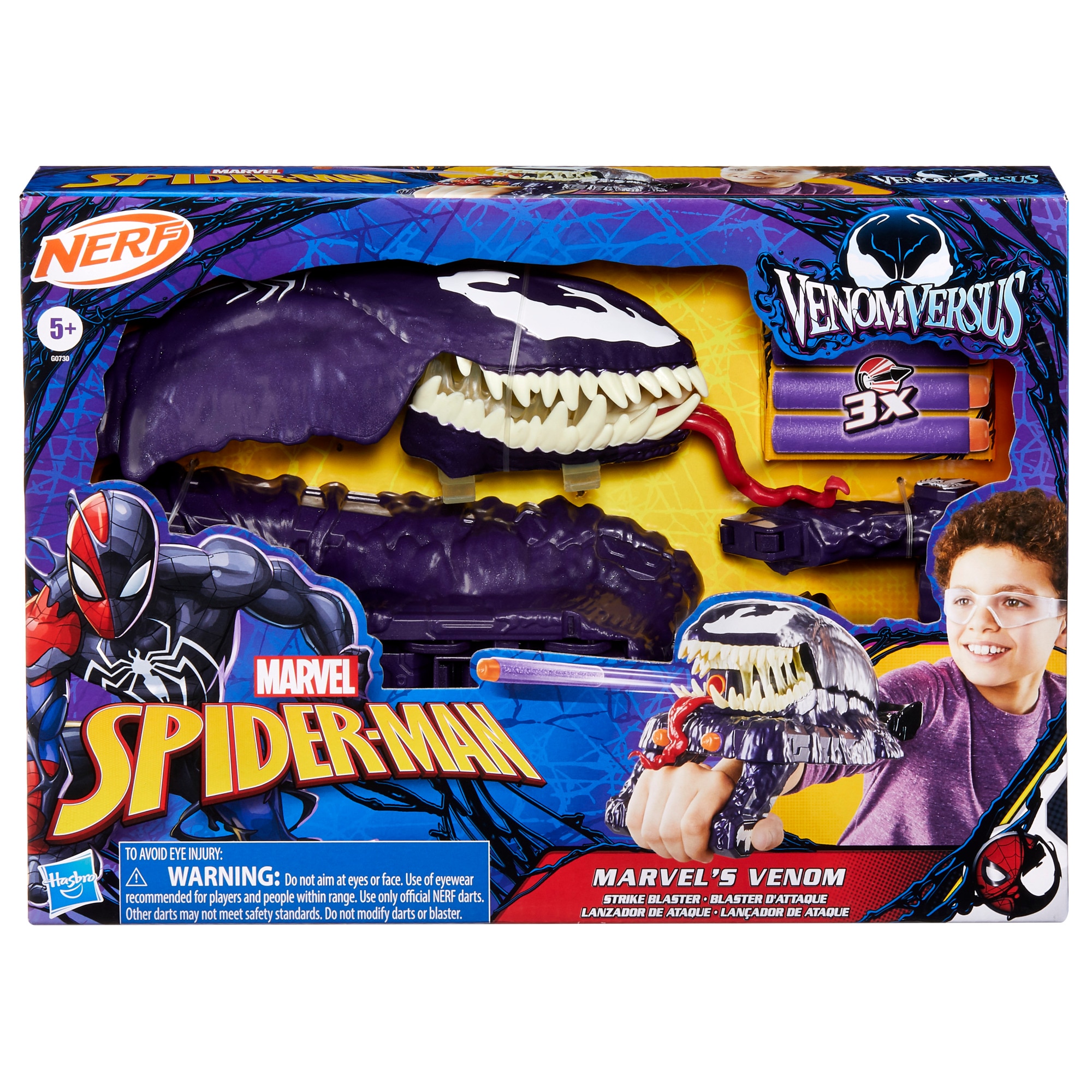 Lanzador de ataque de Spider-Man VenomVersus Marvel Hasbro 15