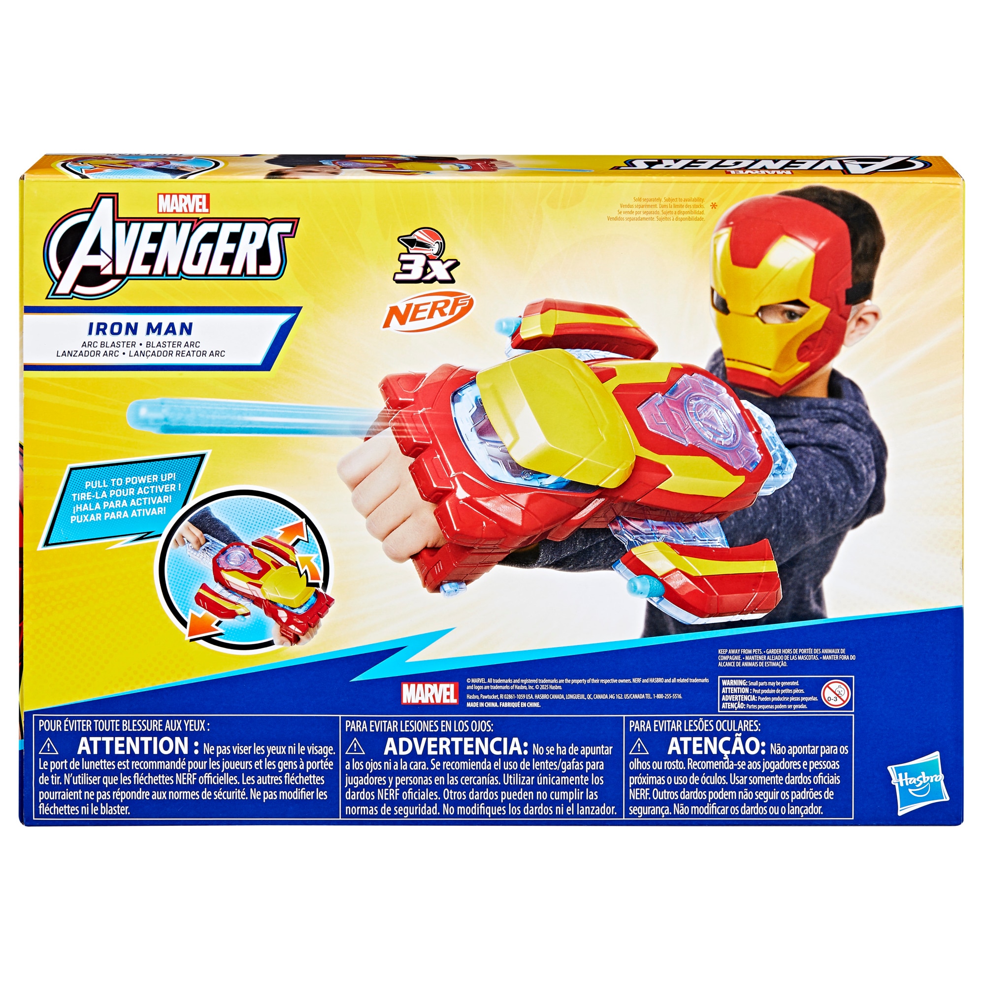 Lanzador Arc de Iron Man Avengers Marvel Hasbro 16