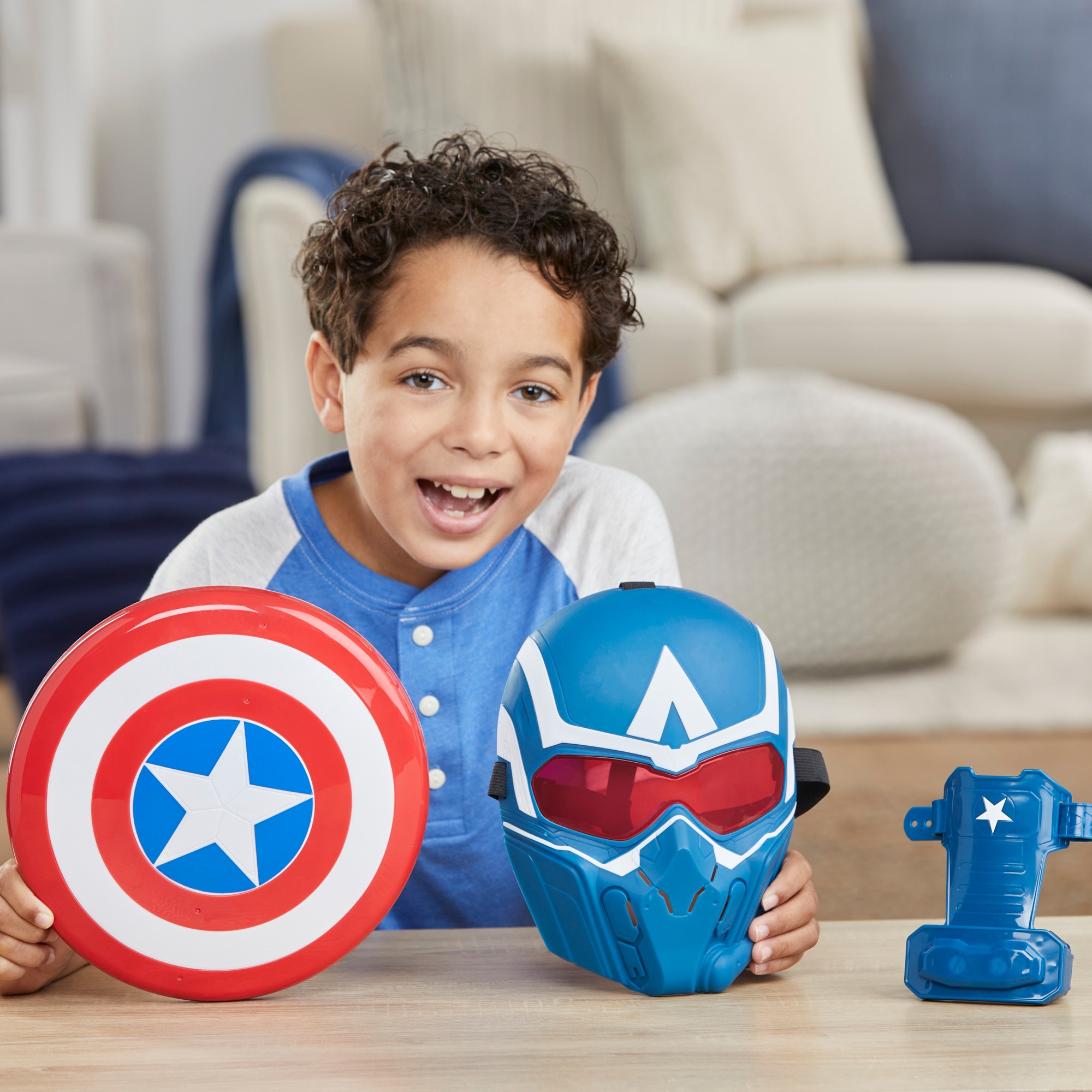Set de juego Capitán América Marvel Hasbro 9