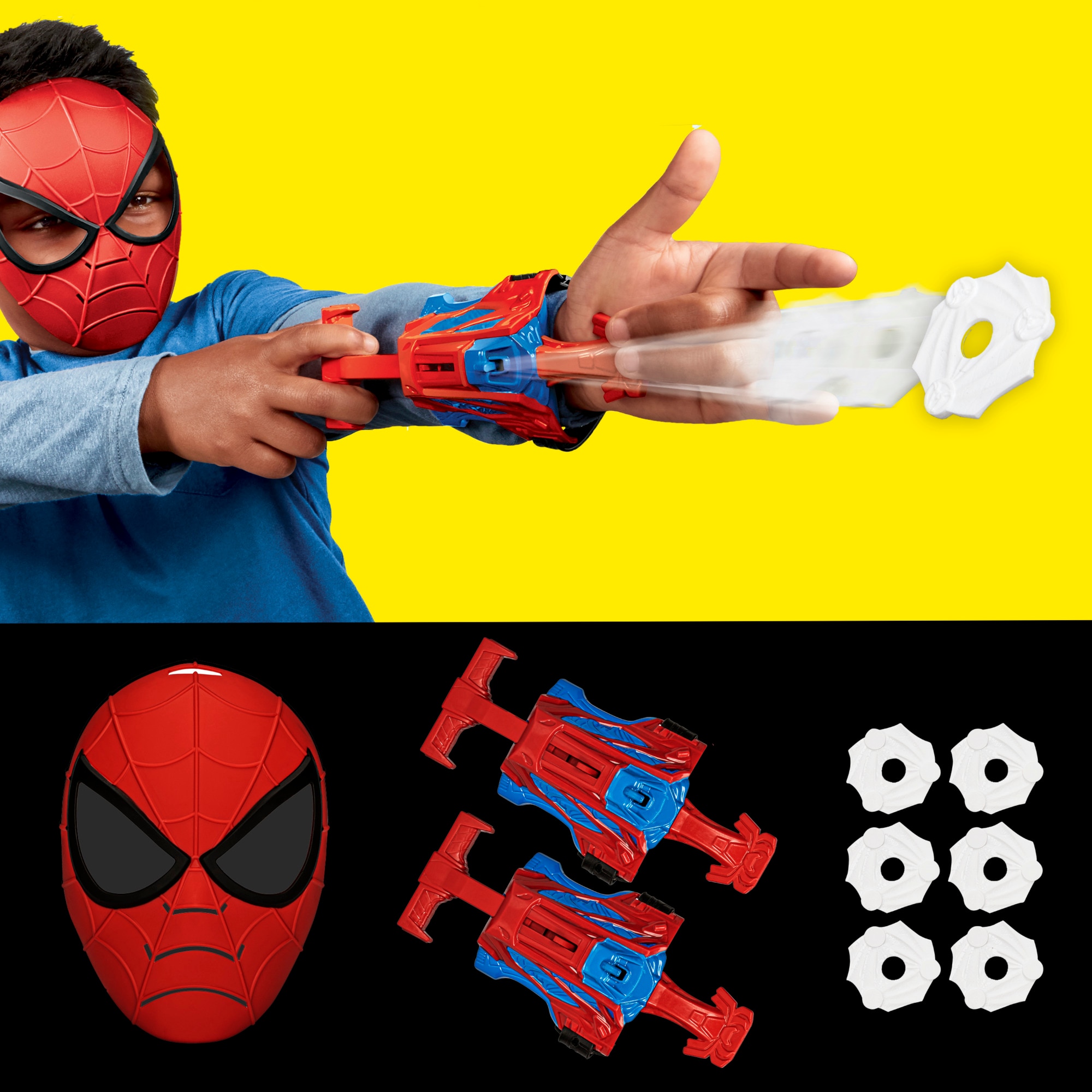 Set de máscara Spiderman Marvel Hasbro 2