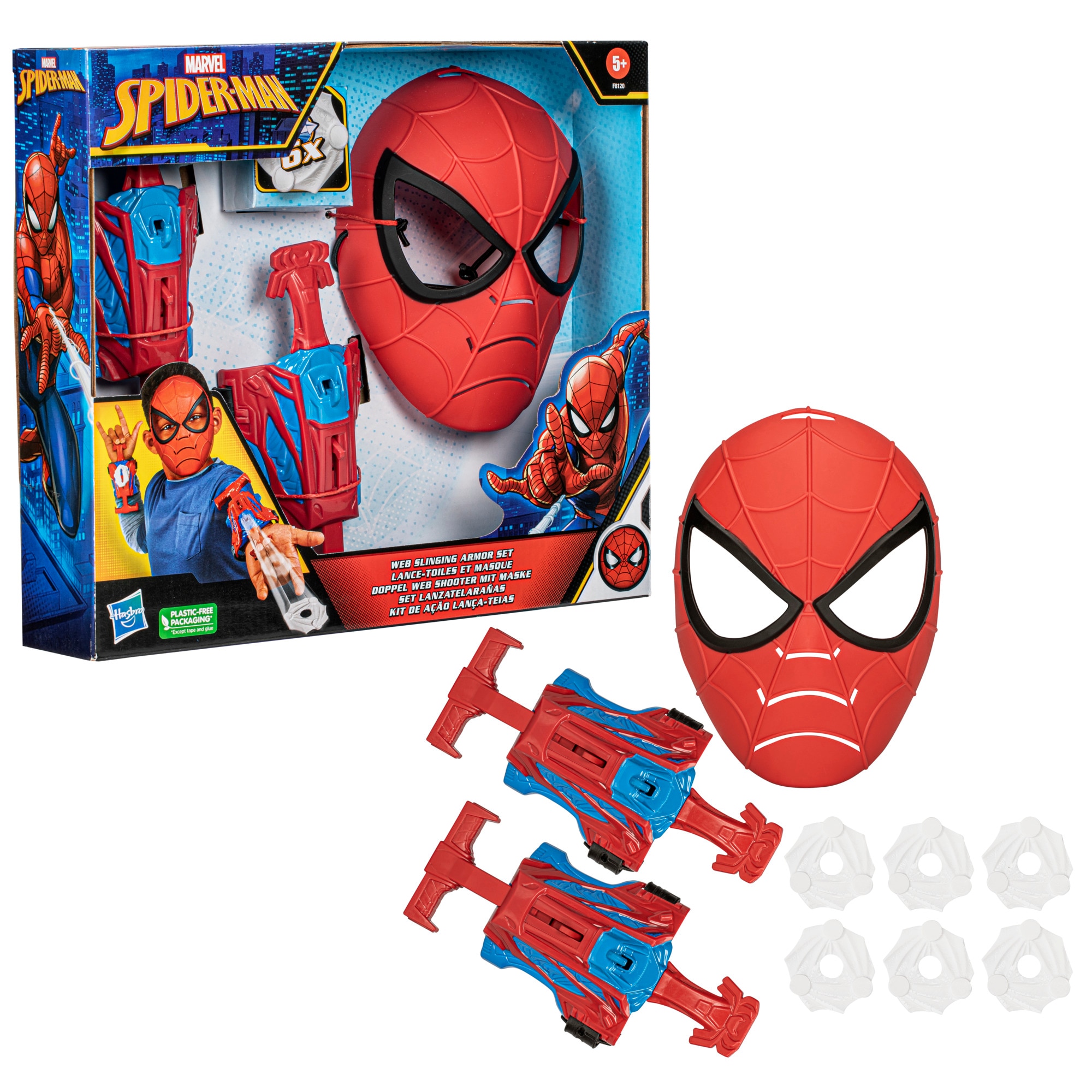Set de máscara Spiderman Marvel Hasbro 8