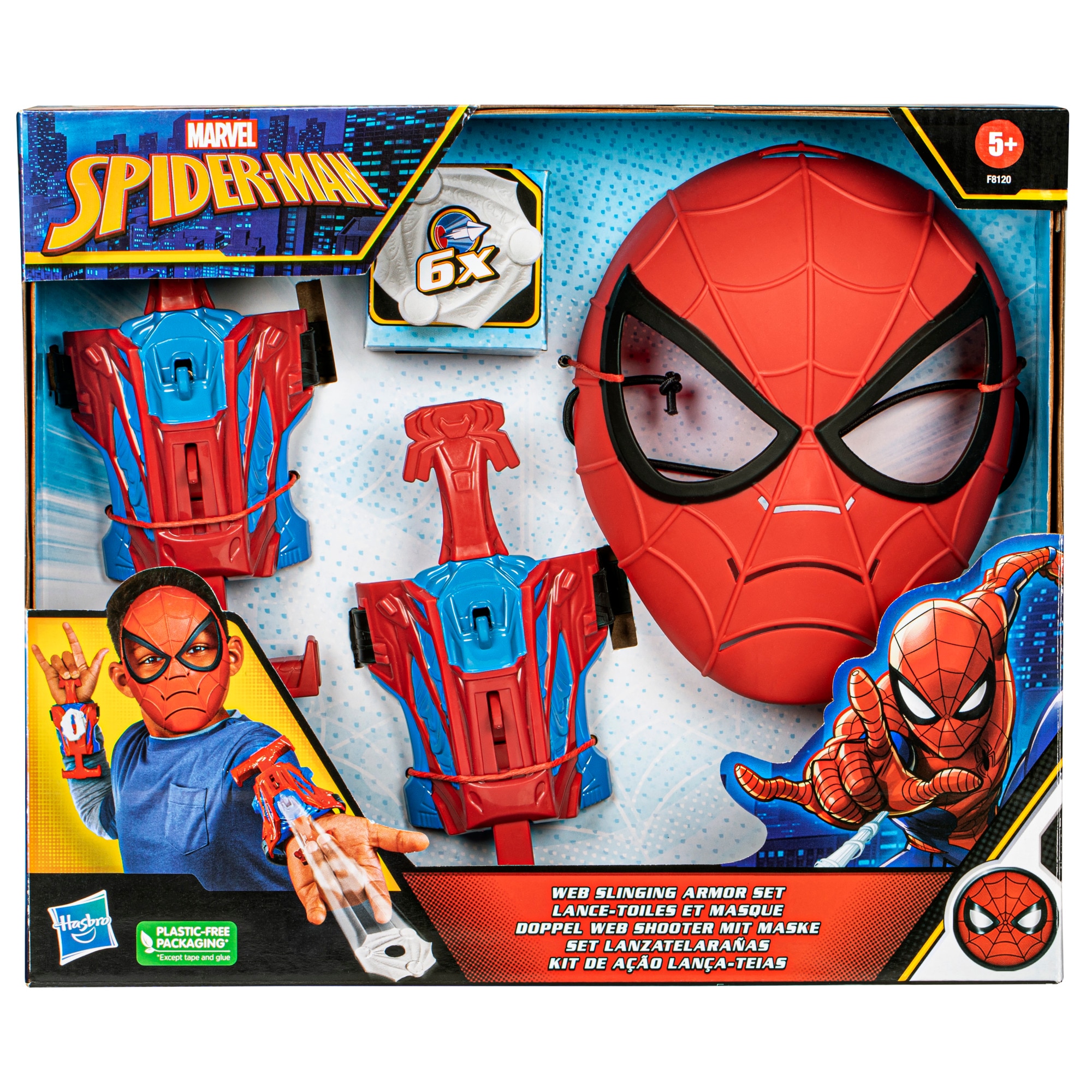 Set de máscara Spiderman Marvel Hasbro 9