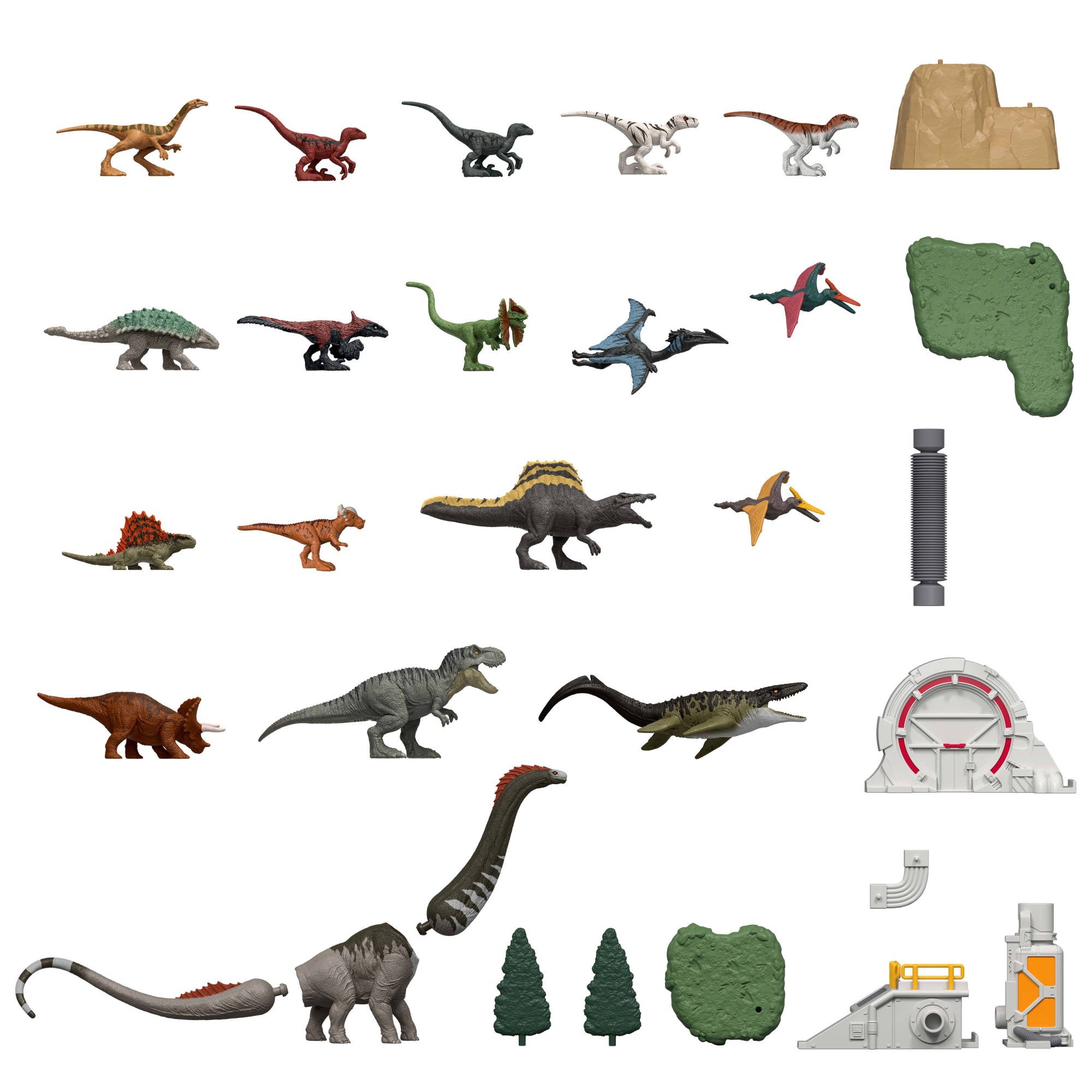 Calendario de adviento Jurassic World Mattel 4