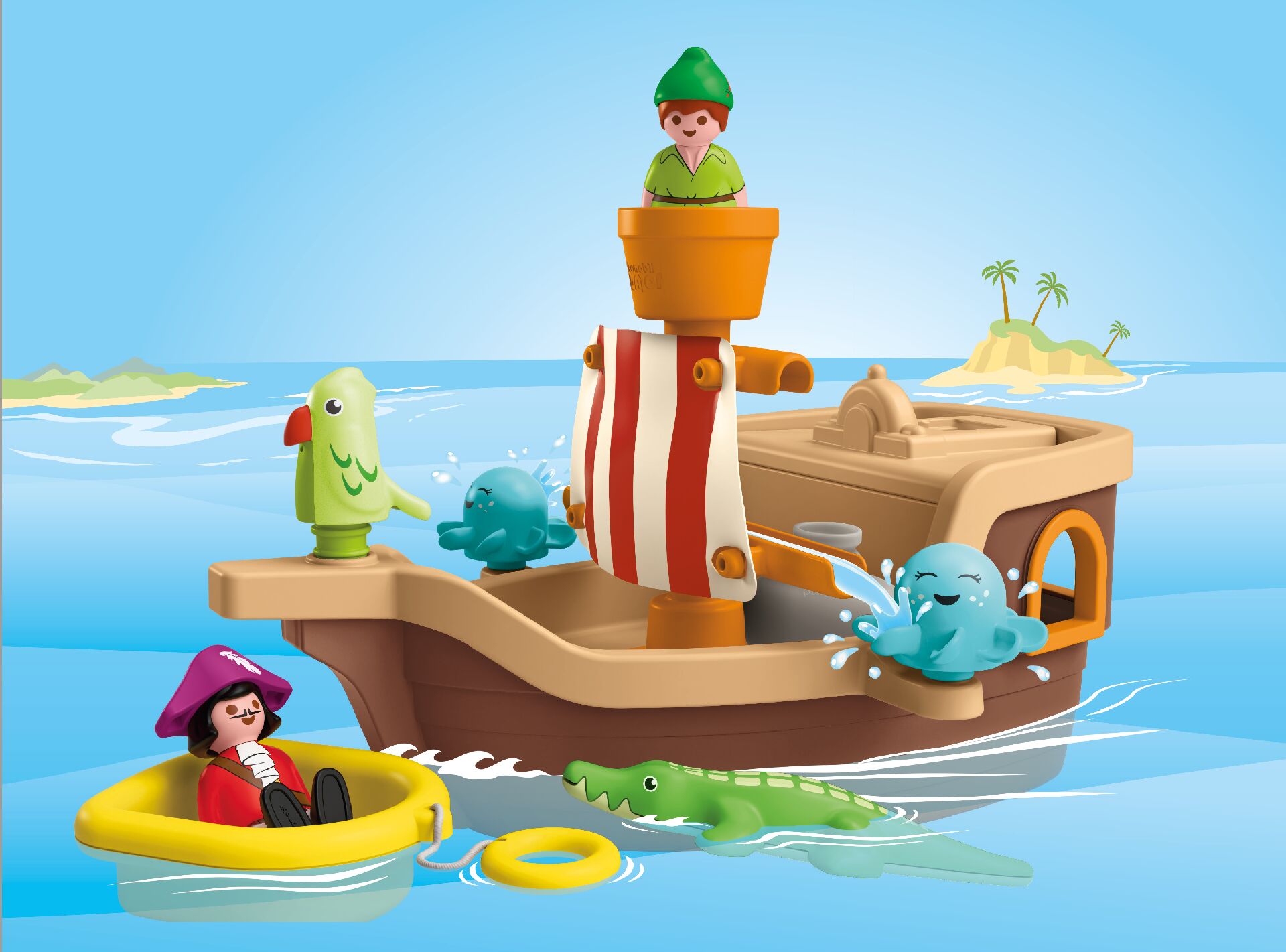 O barco Pirata de Peter Pan 5