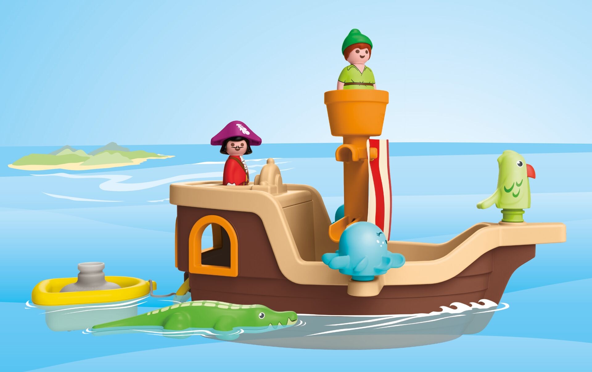O barco Pirata de Peter Pan 6