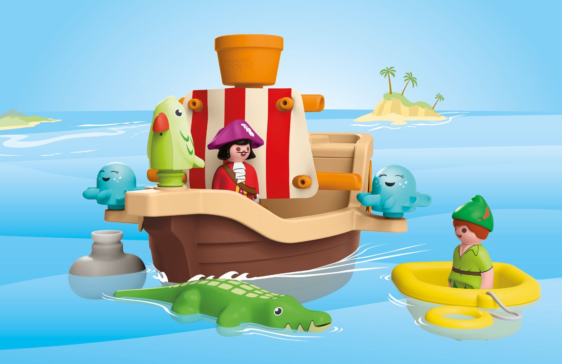 O barco Pirata de Peter Pan 7