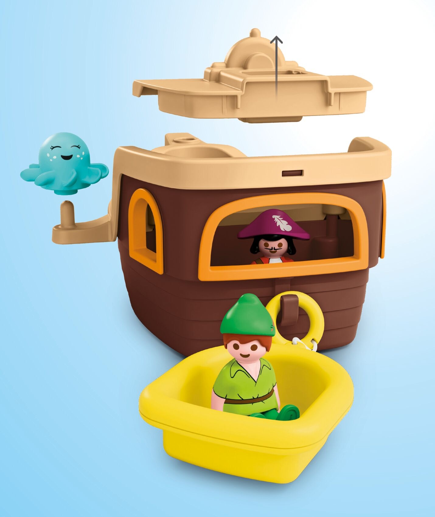 O barco Pirata de Peter Pan 8