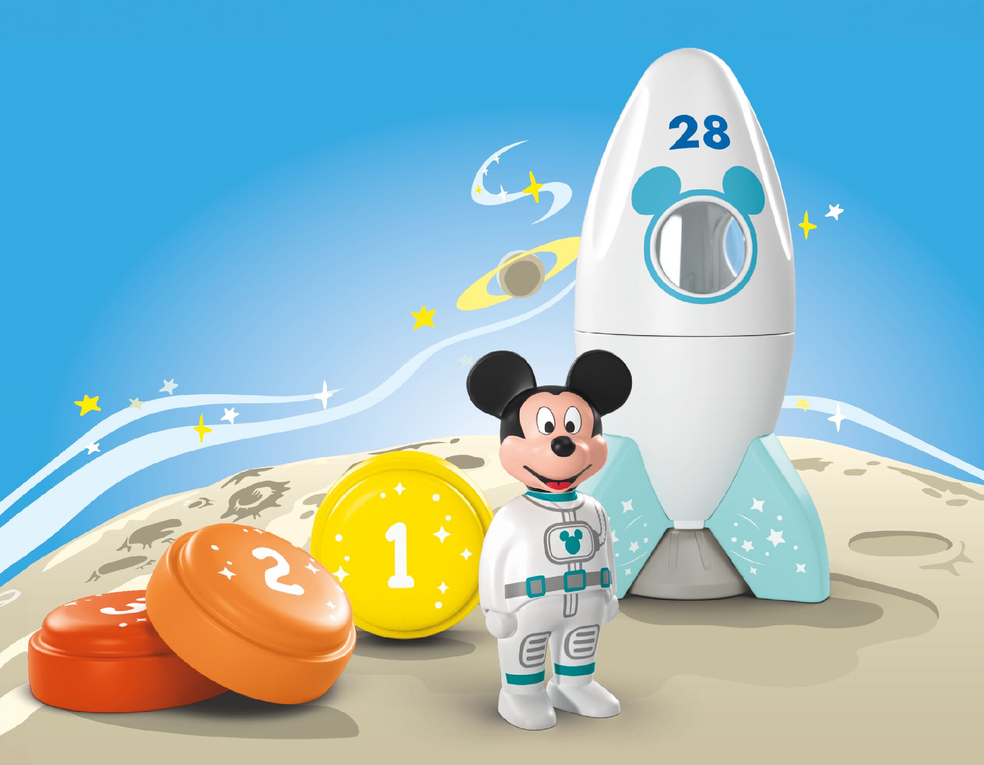JUNIOR & Disney: la aventura espacial de Mickey Mouse Playmobil 2