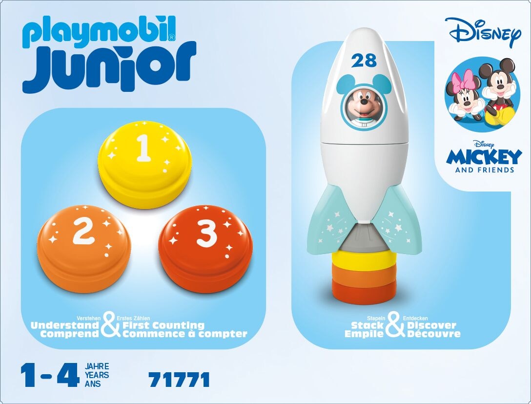 JUNIOR & Disney: la aventura espacial de Mickey Mouse Playmobil 4