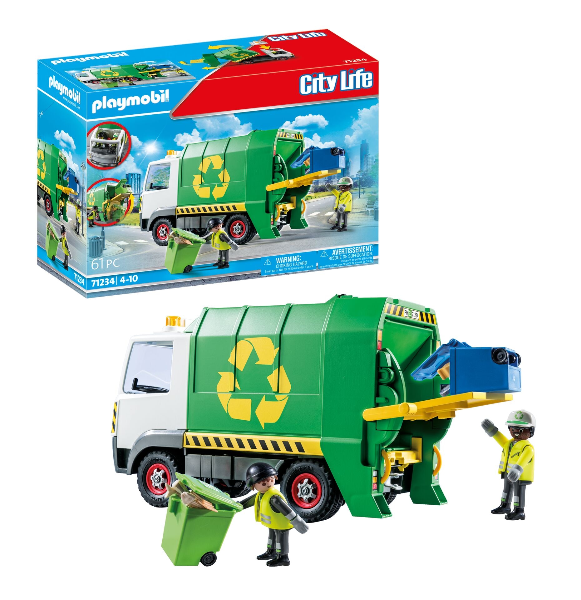 Camión de reciclaje Playmobil 3