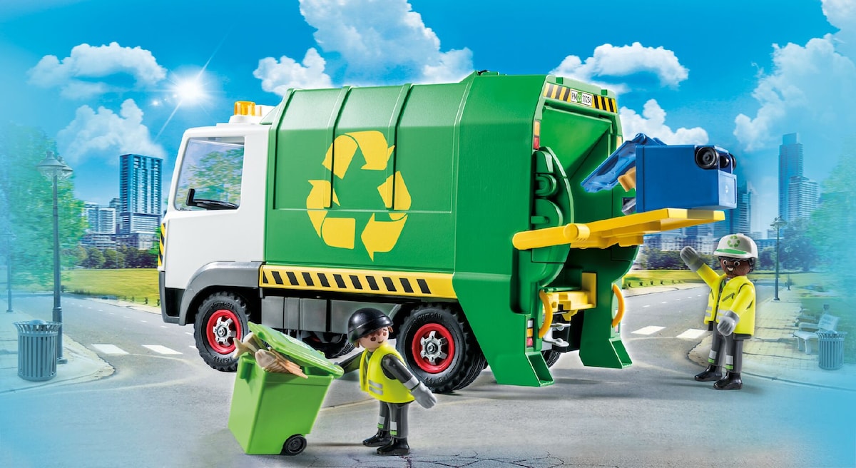 Camión de reciclaje Playmobil 5