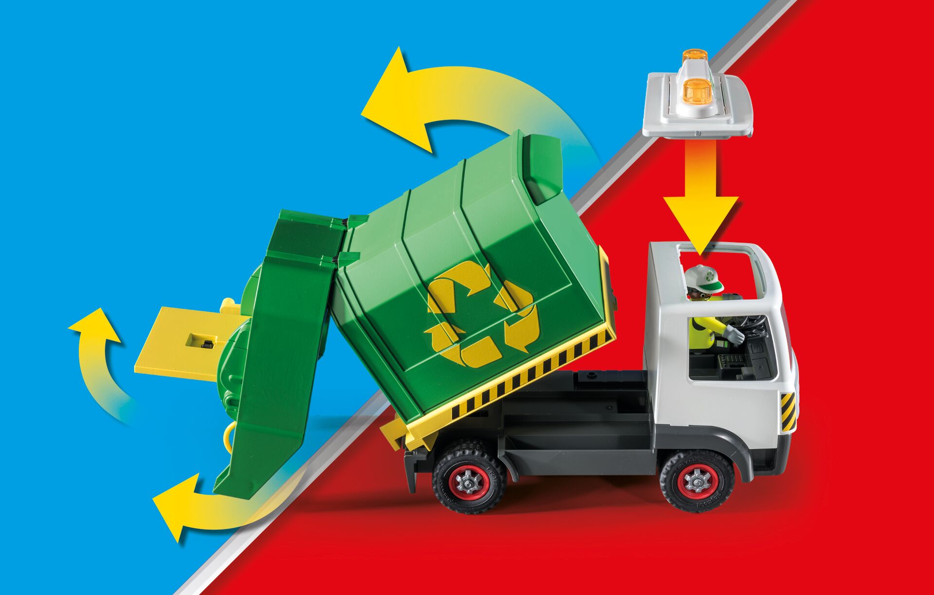 Camión de reciclaje Playmobil 6