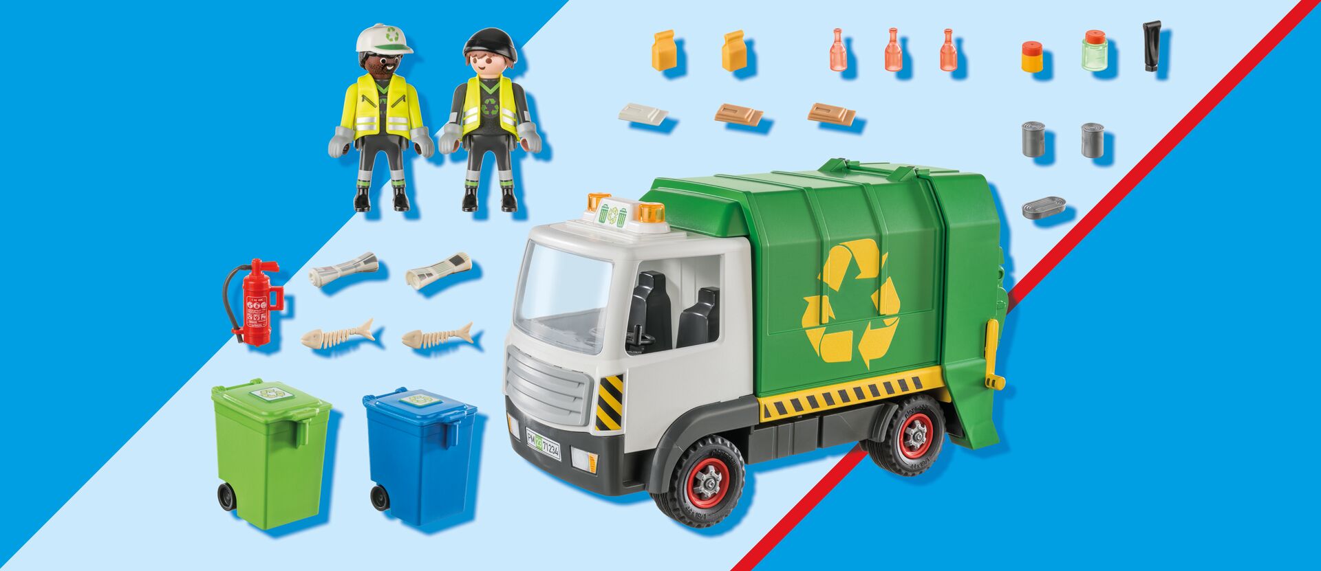 Camión de reciclaje Playmobil 7
