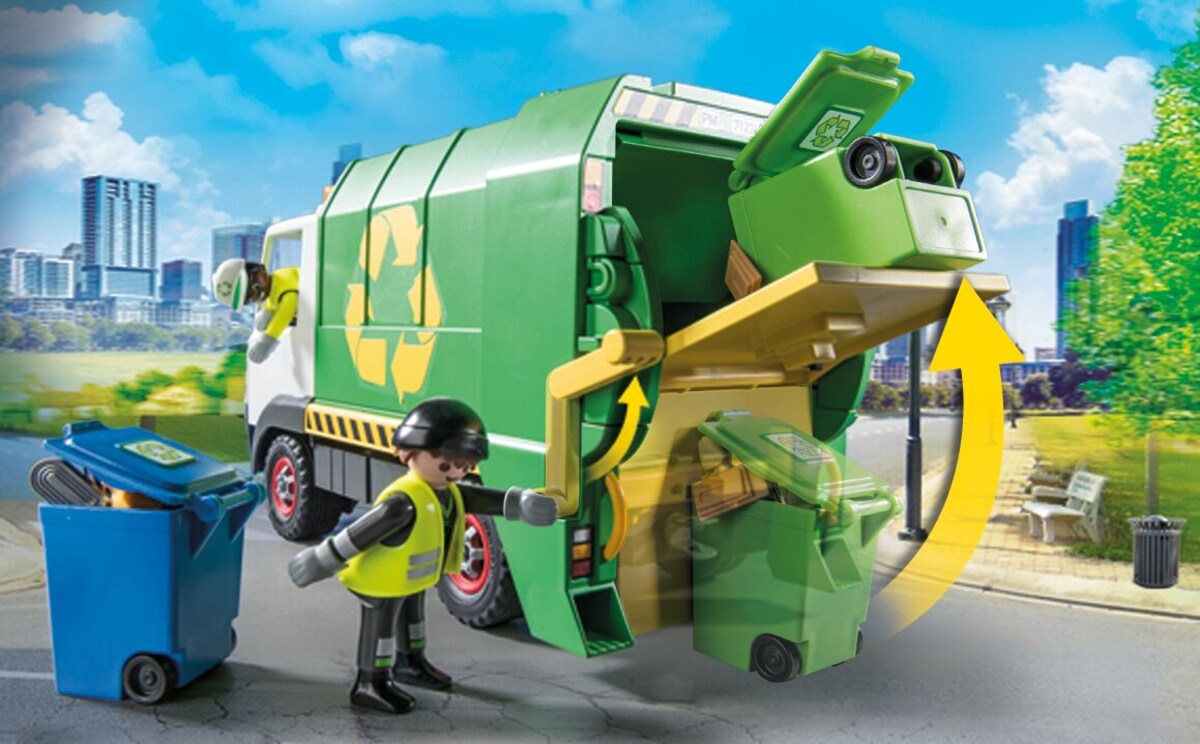Camión de reciclaje Playmobil 9