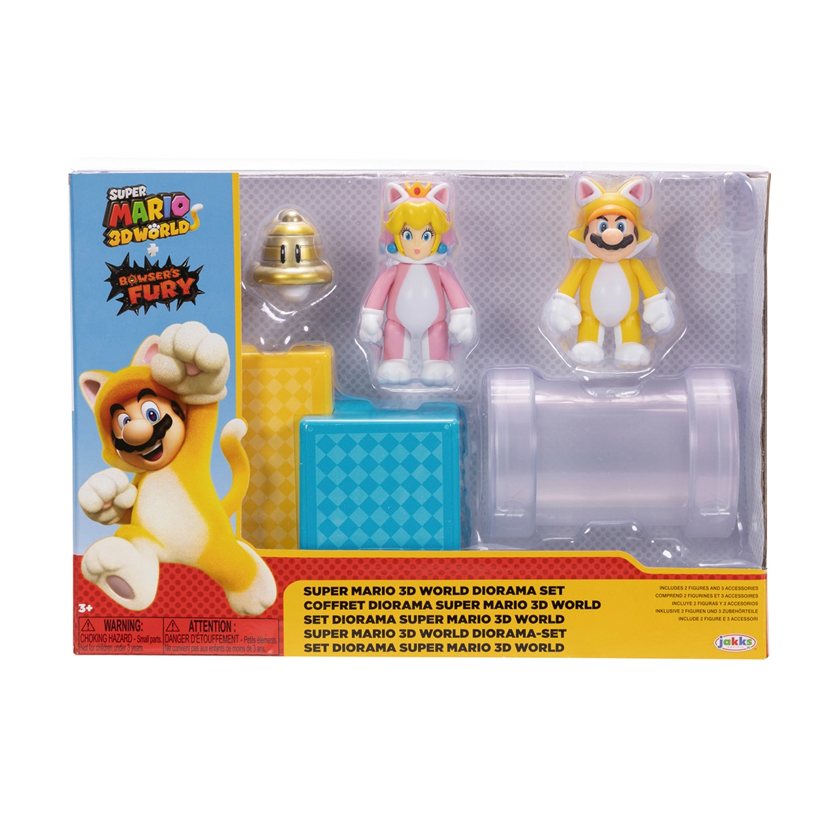 Imagen 0 de Diorama Mundo 3D Super Mario Jakks Pacific