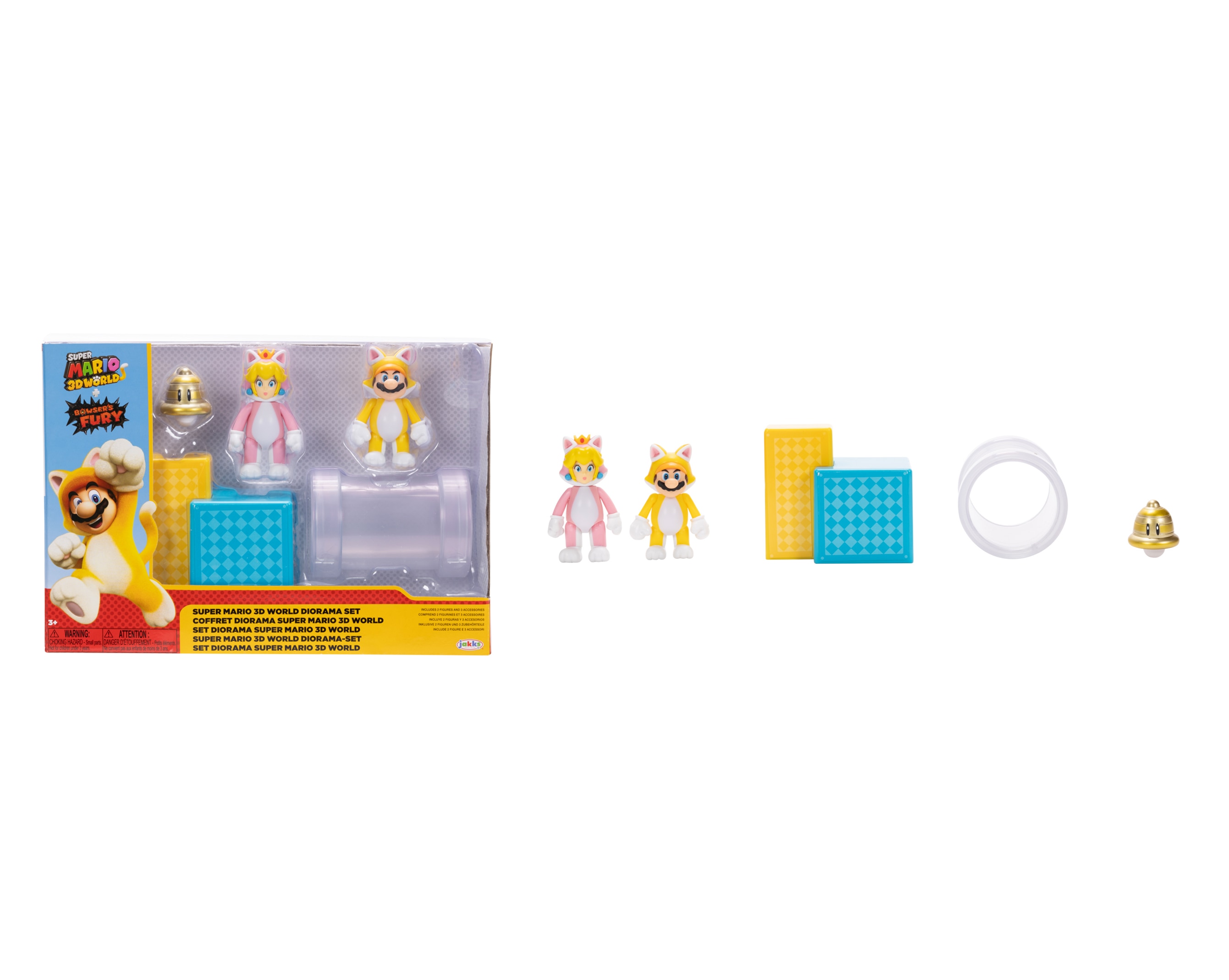 Diorama Mundo 3D Super Mario Jakks Pacific 6