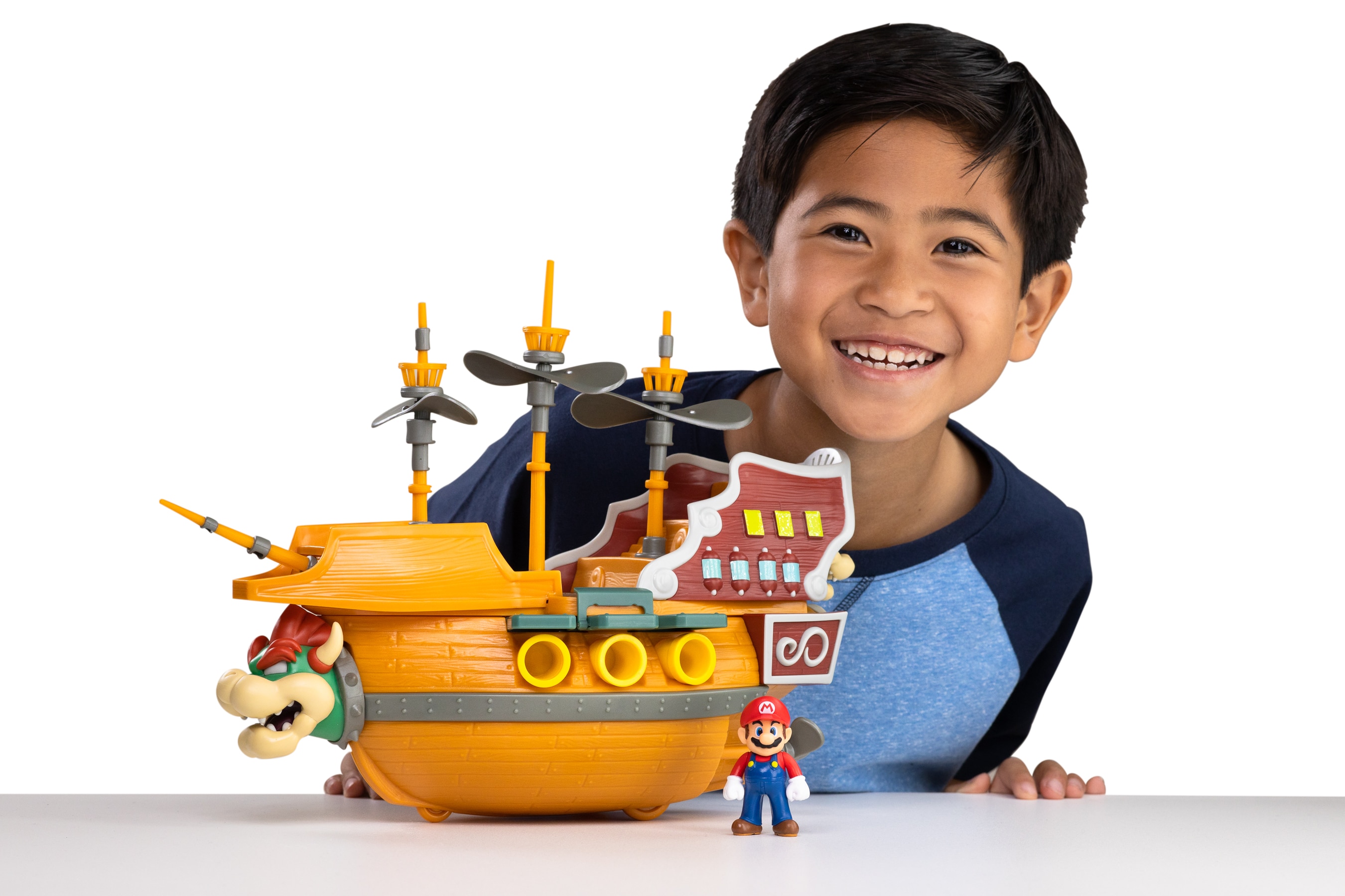 Playset Barco de Bowser con 5 Figuras Super Mario Jakks Pacific 4