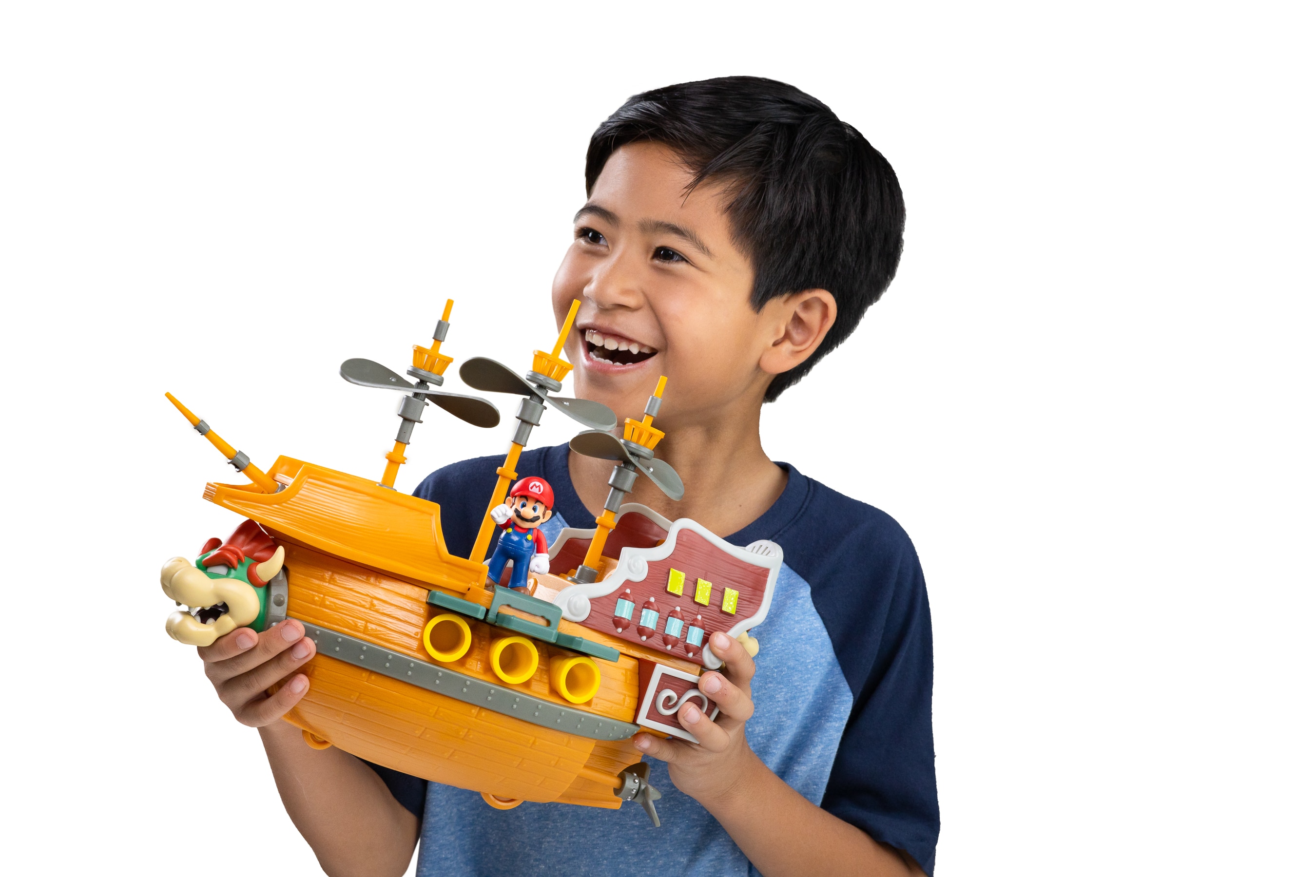 Playset Barco de Bowser con 5 Figuras Super Mario Jakks Pacific 5