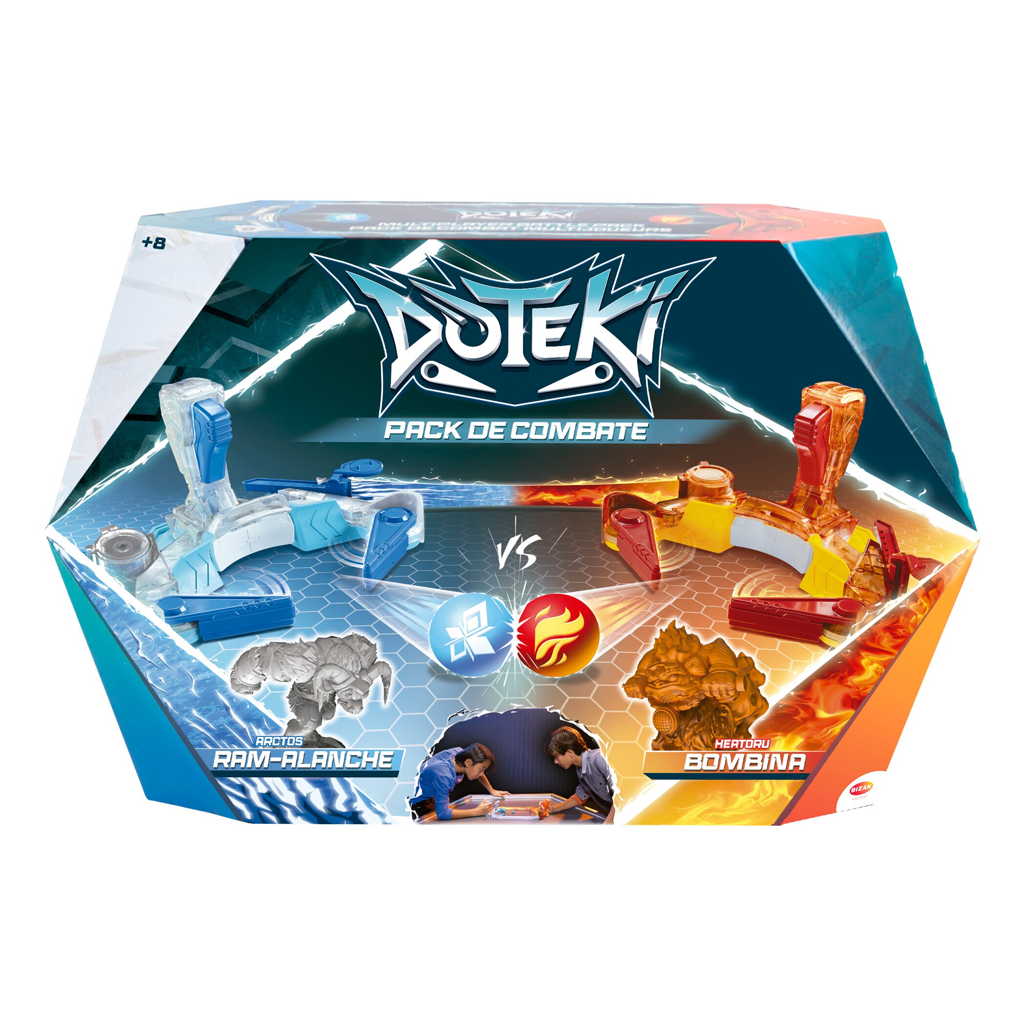 Doteki pack de combate para enfrentarte a un oponente en una batalla. 2