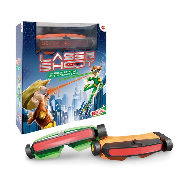 Imagen 0 de Lasershoot batalla visión láser dos máscaras láser para la batalla