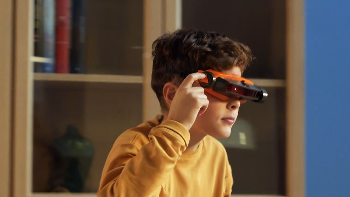 Lasershoot batalla visión láser dos máscaras láser para la batalla 8