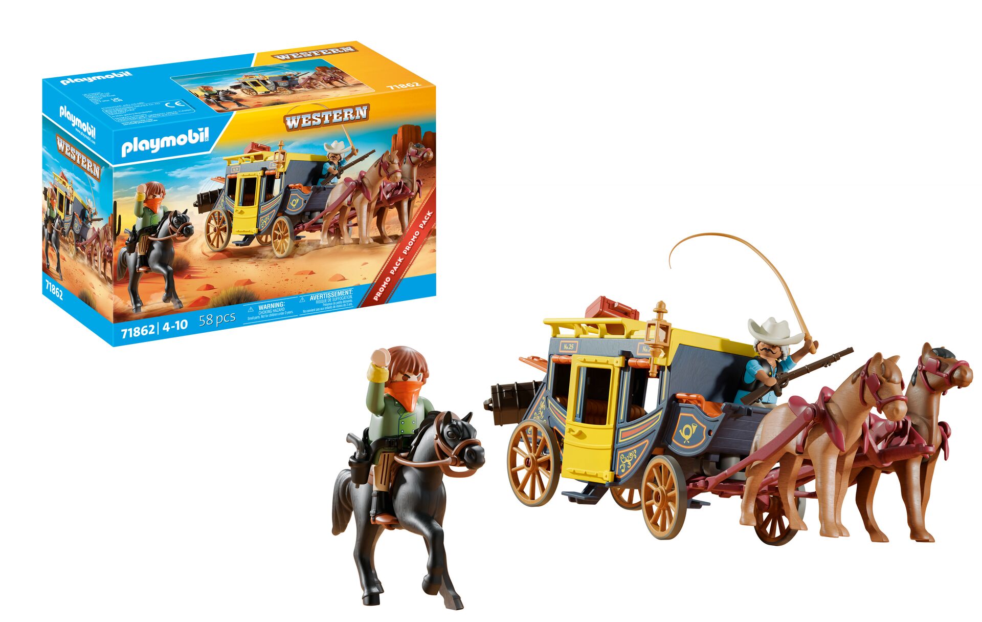 Diligencia del salvaje oeste Playmobil 2