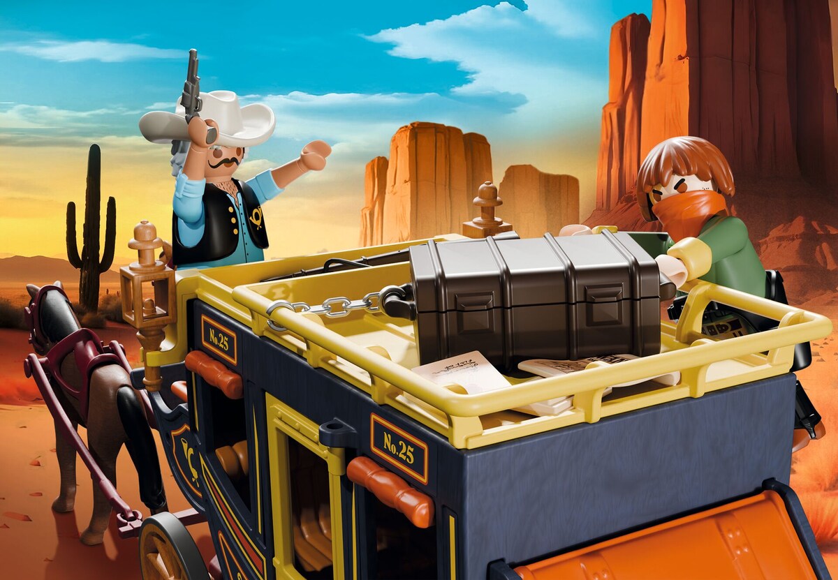 Diligencia del salvaje oeste Playmobil 4