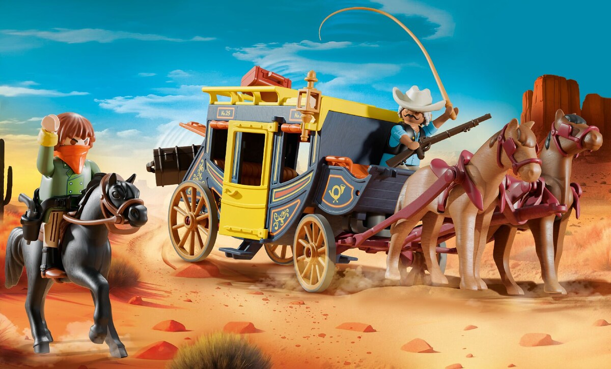 Diligencia del salvaje oeste Playmobil 6