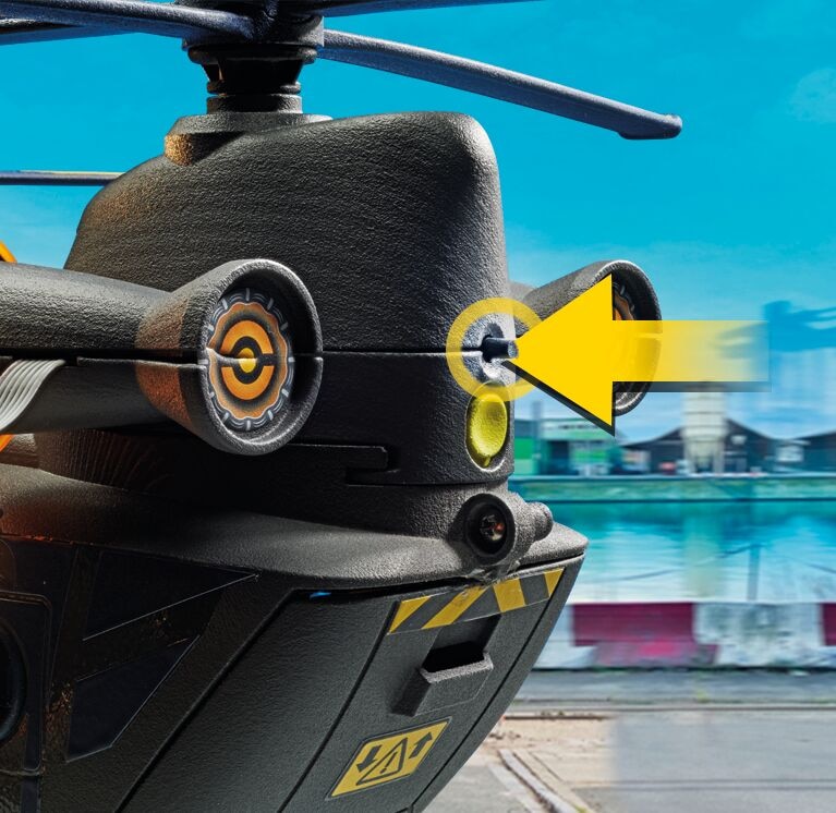 Fuerzas Especiales Helicóptero banana Playmobil 8