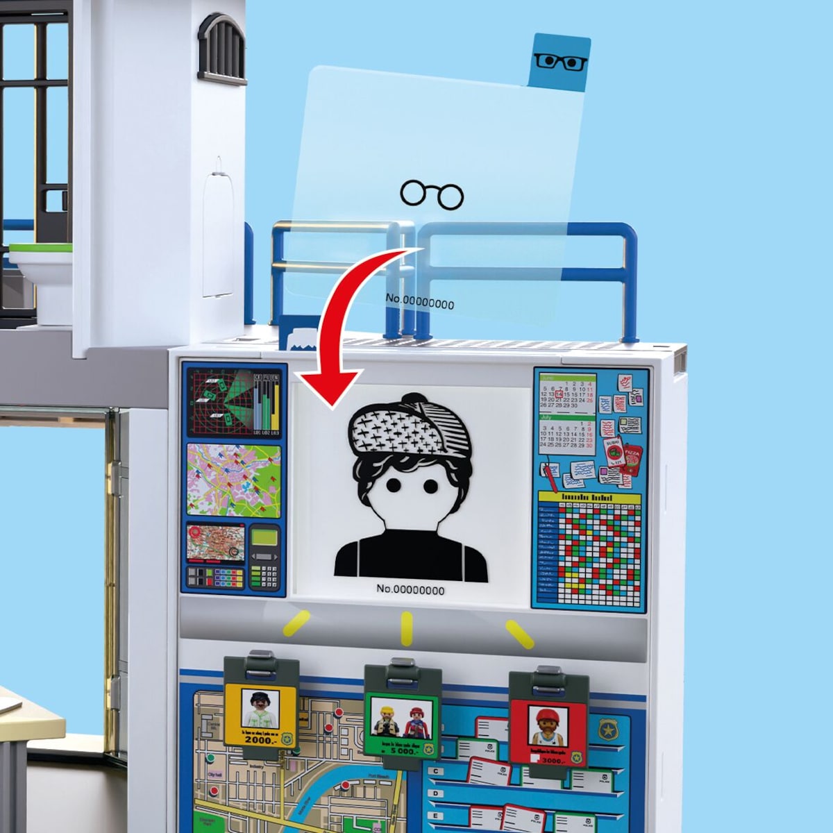 Comisaría con sala de investigación Playmobil 5