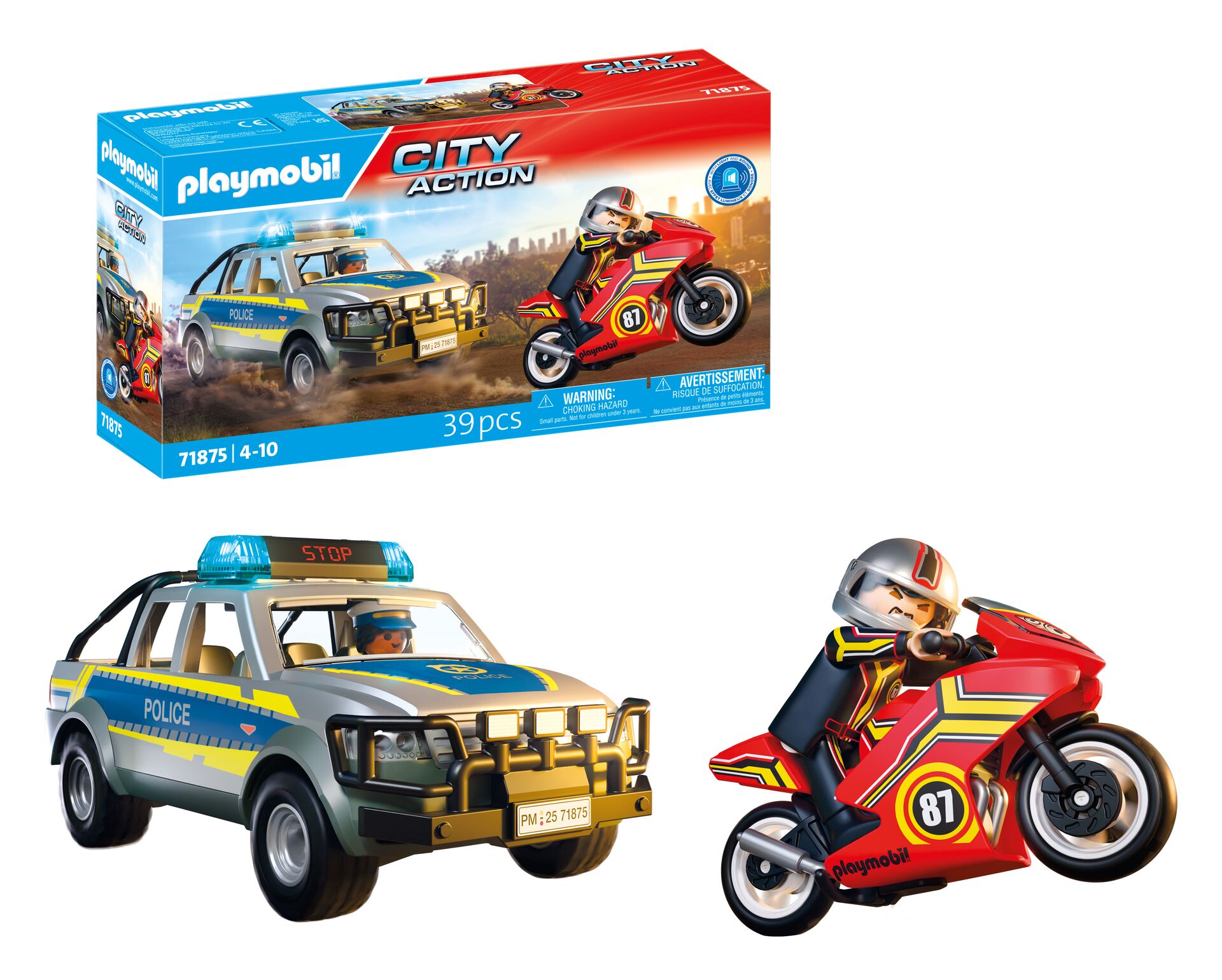 Pick up persecución policial Playmobil 2