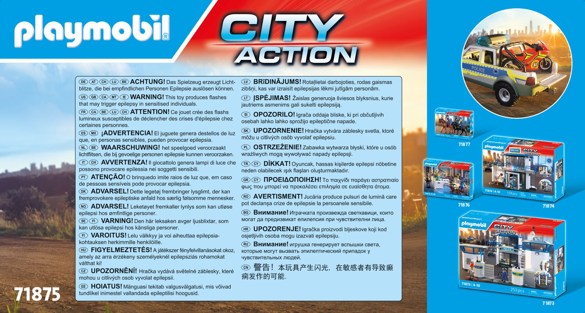 Pick up persecución policial Playmobil 5