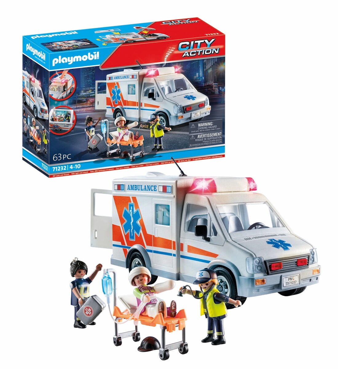 Ambulancia Playmobil 2
