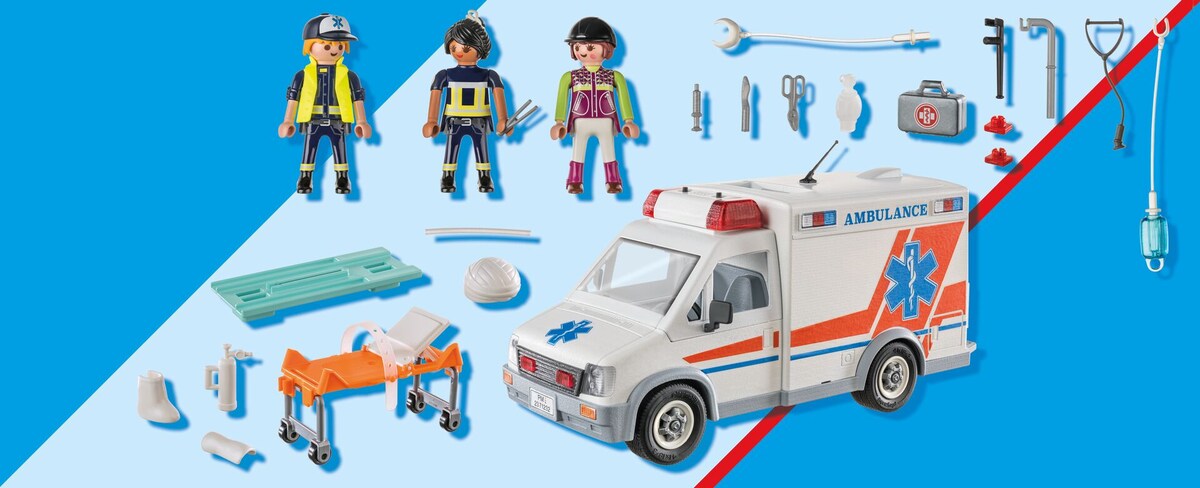 Ambulancia Playmobil 3