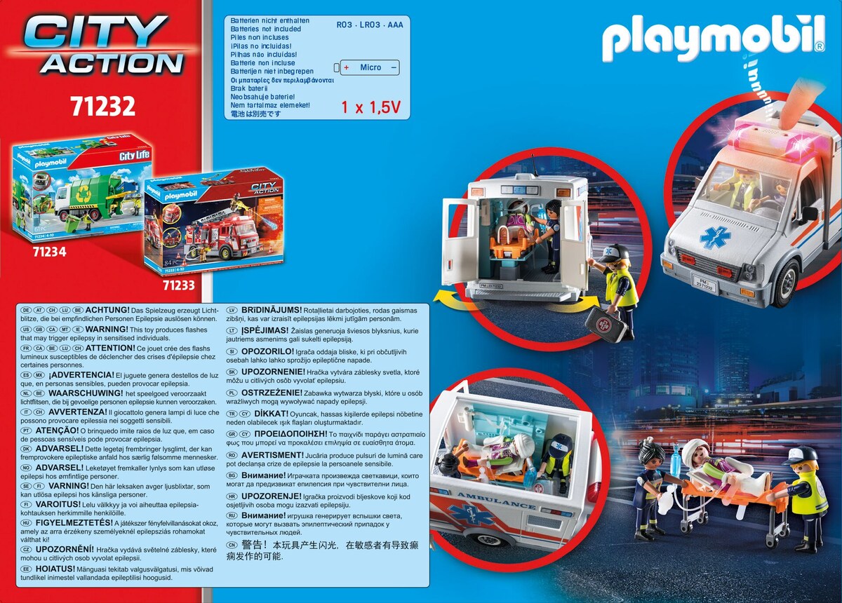 Ambulancia Playmobil 4