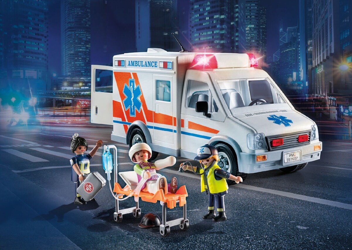 Ambulancia Playmobil 5