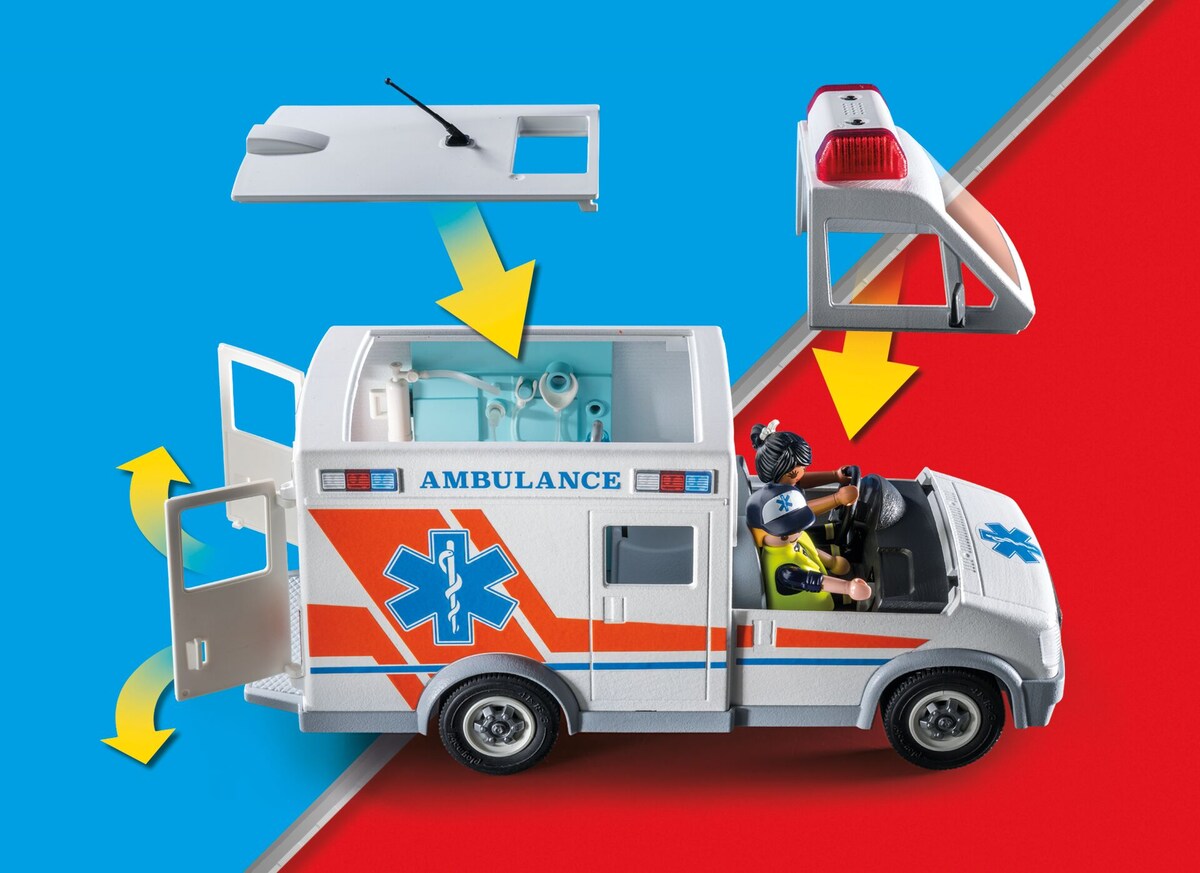 Ambulancia Playmobil 6