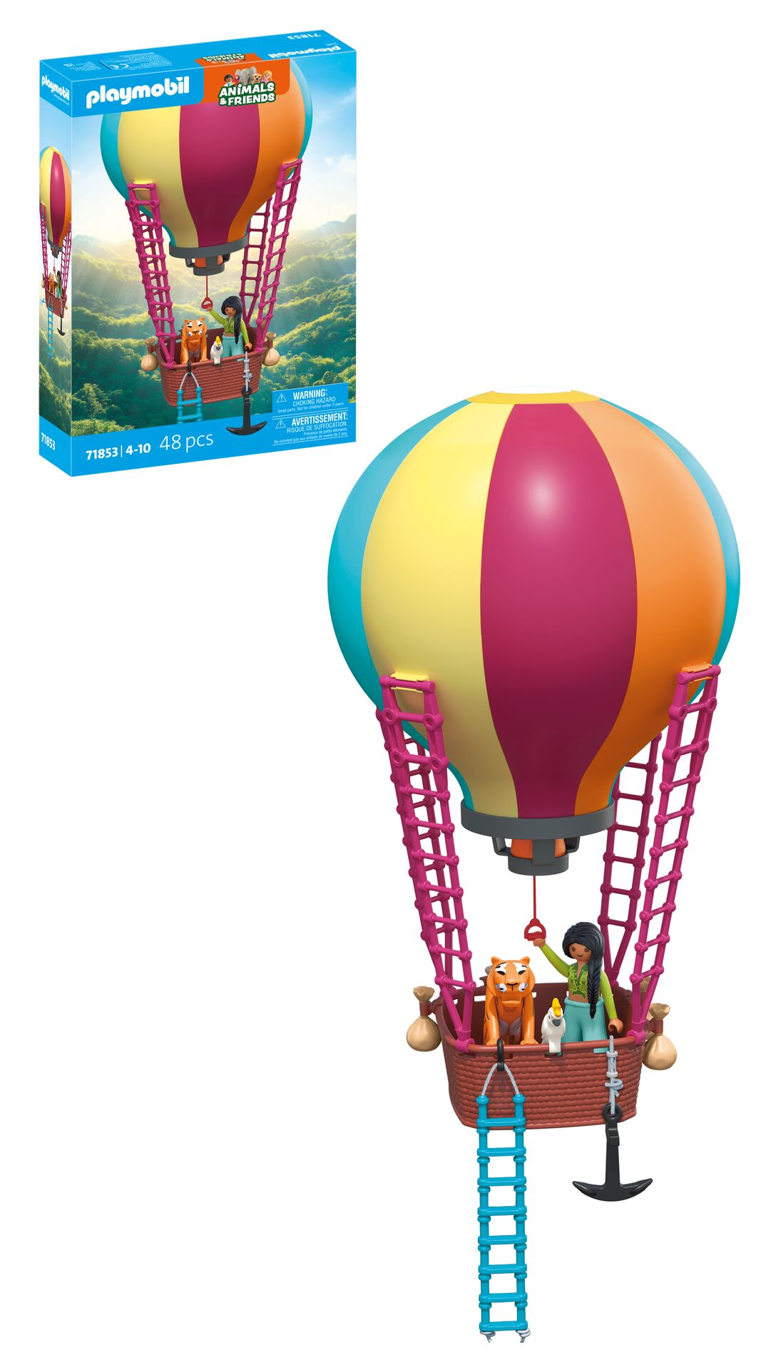 Viaje en globo Playmobil 2