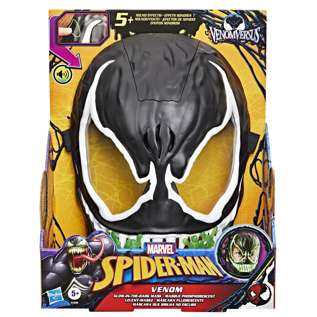 Máscara Fluorescente Venom Spiderman 2