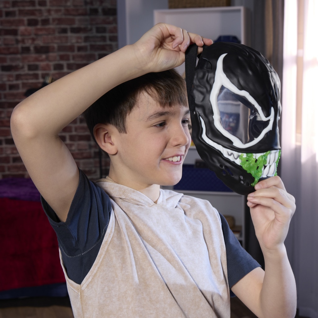 Máscara Fluorescente Venom Spiderman 6