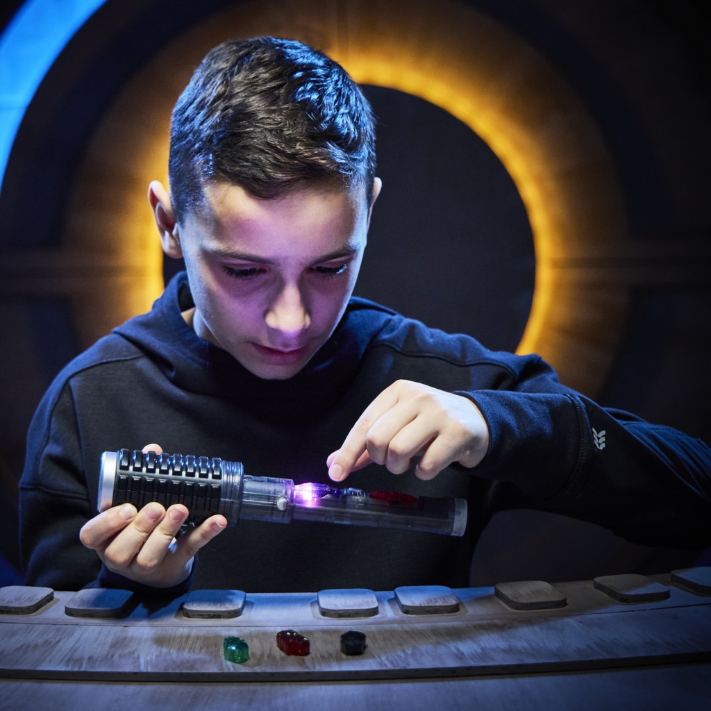 Star Wars Sabre com Cristal de Poder 22