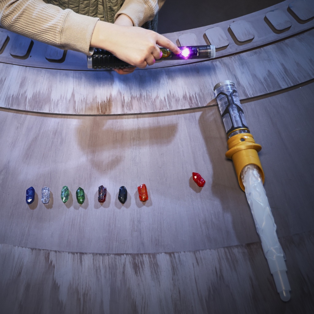 Star Wars Sabre com Cristal de Poder 24