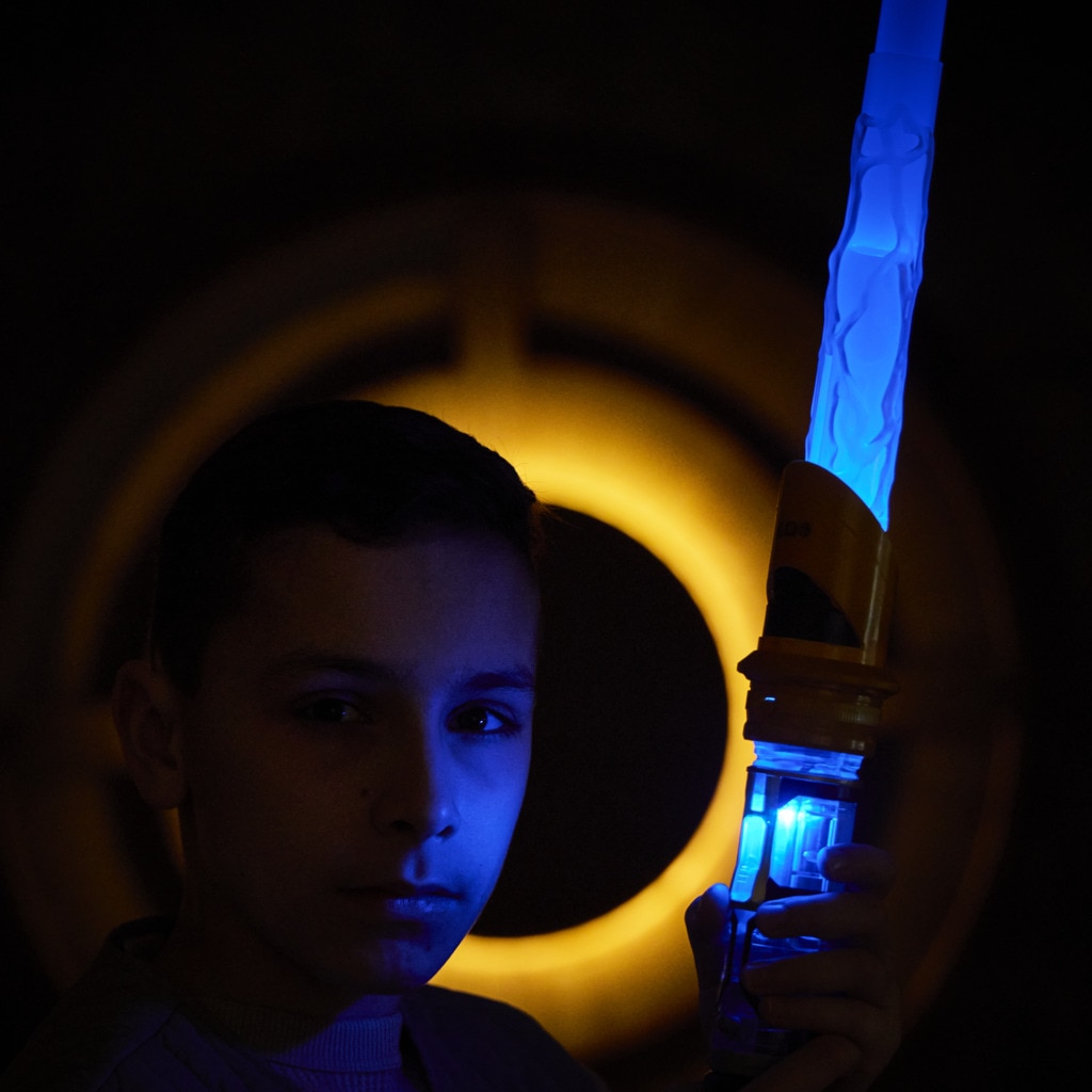 Star Wars Sabre com Cristal de Poder 25