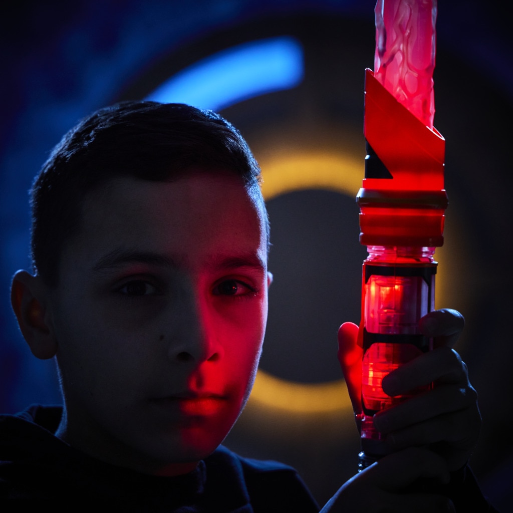 Star Wars Sabre com Cristal de Poder 28