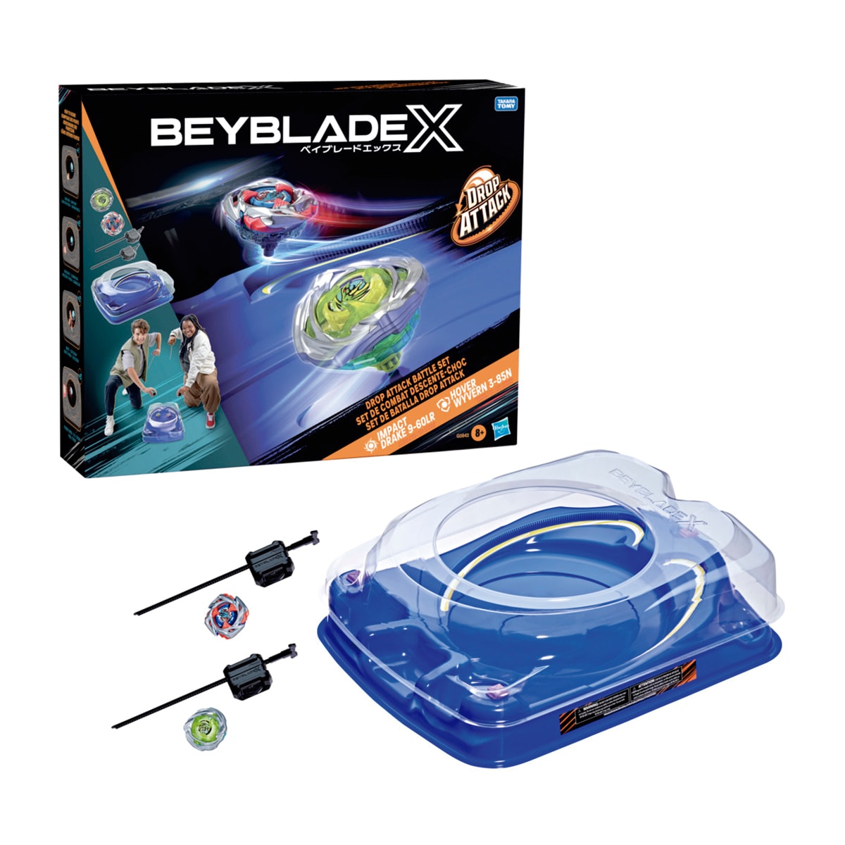 Lanzador X Drop Attack Battle Beyblade 1