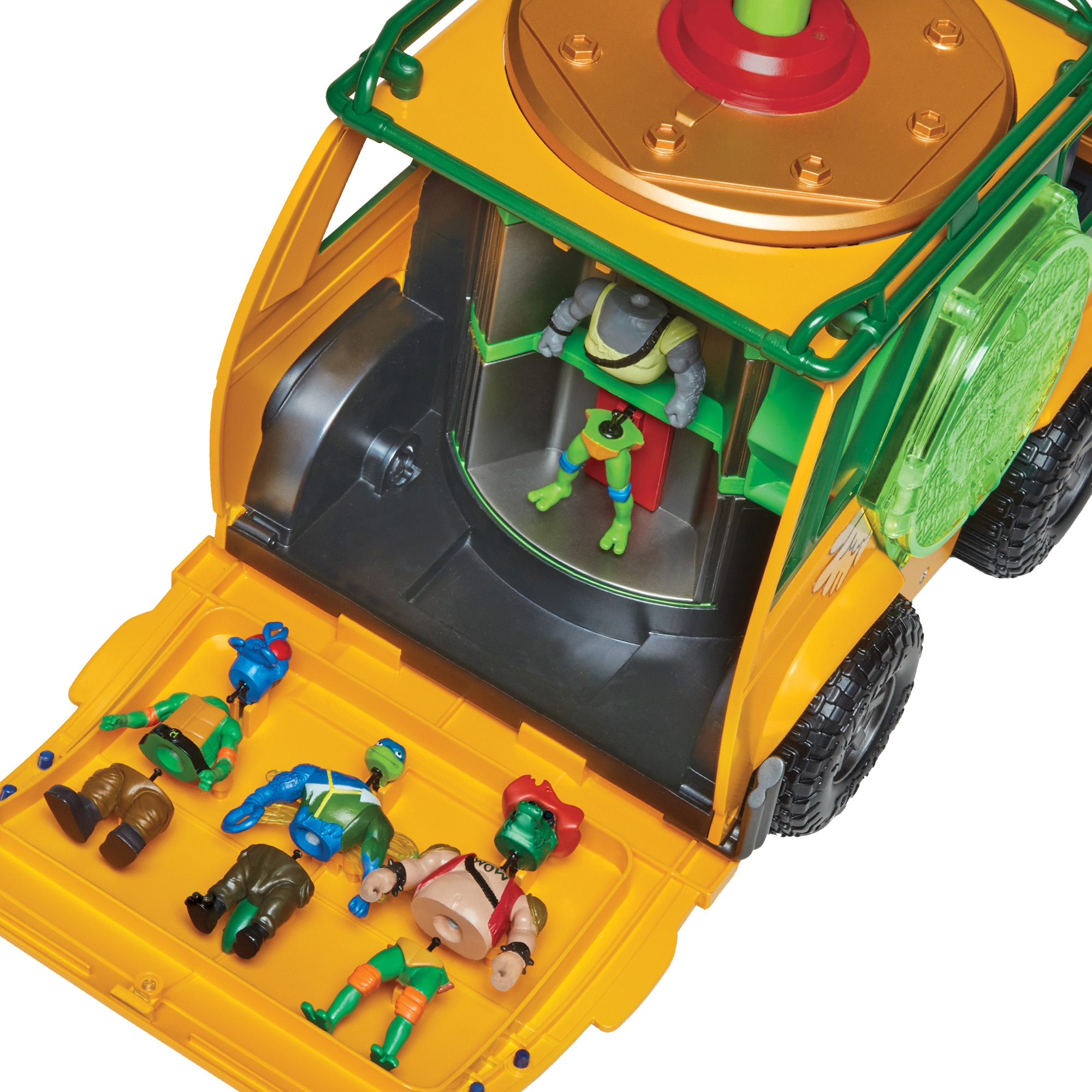 Figura Estación Mutante w/6  TMNT Famosa 10