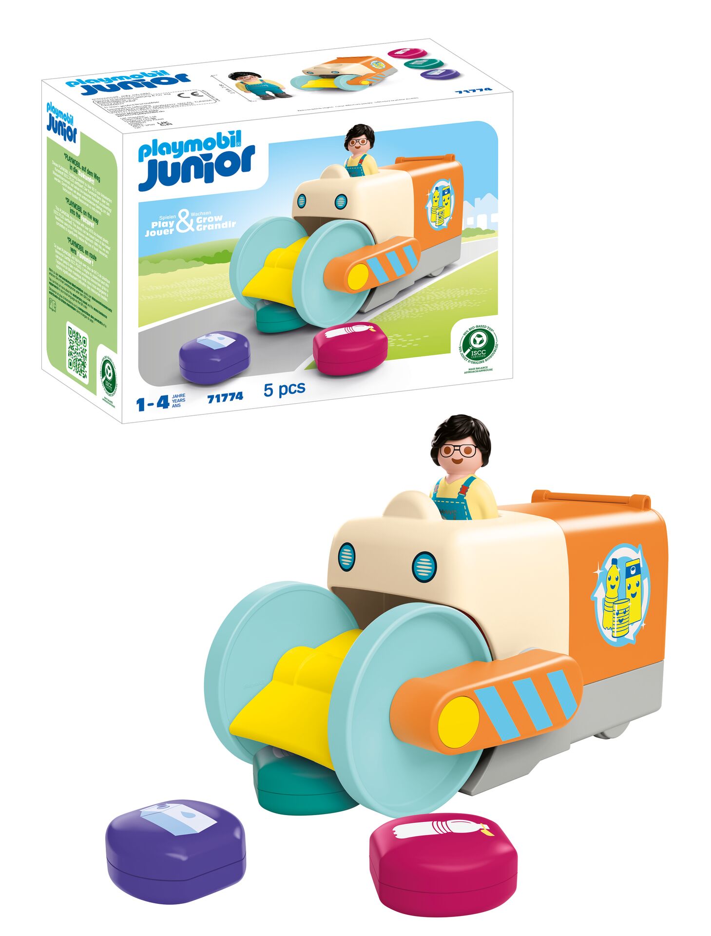 JUNIOR: vehículo recolector de basura 2