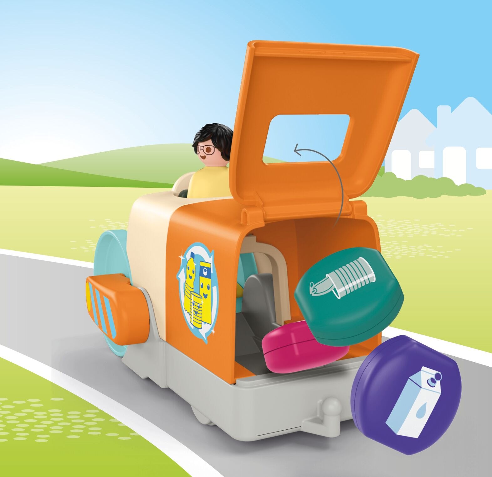 JUNIOR: vehículo recolector de basura 5